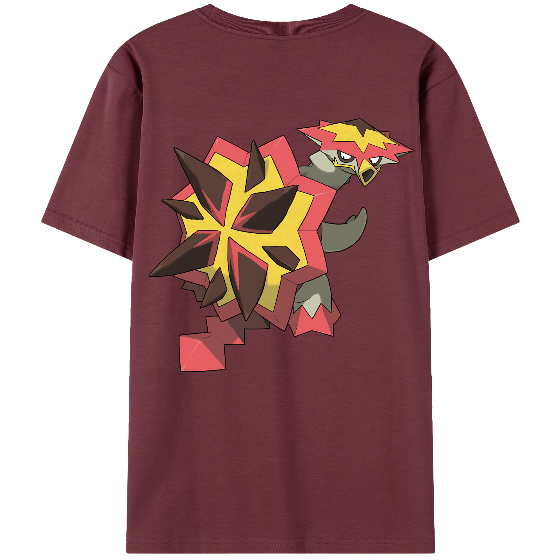 （画像用） ポケットモンスター Pokémon 綿100％半袖Tシャツ（背面プリント）